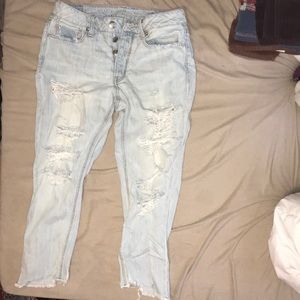 American eagle tomgirl jeans